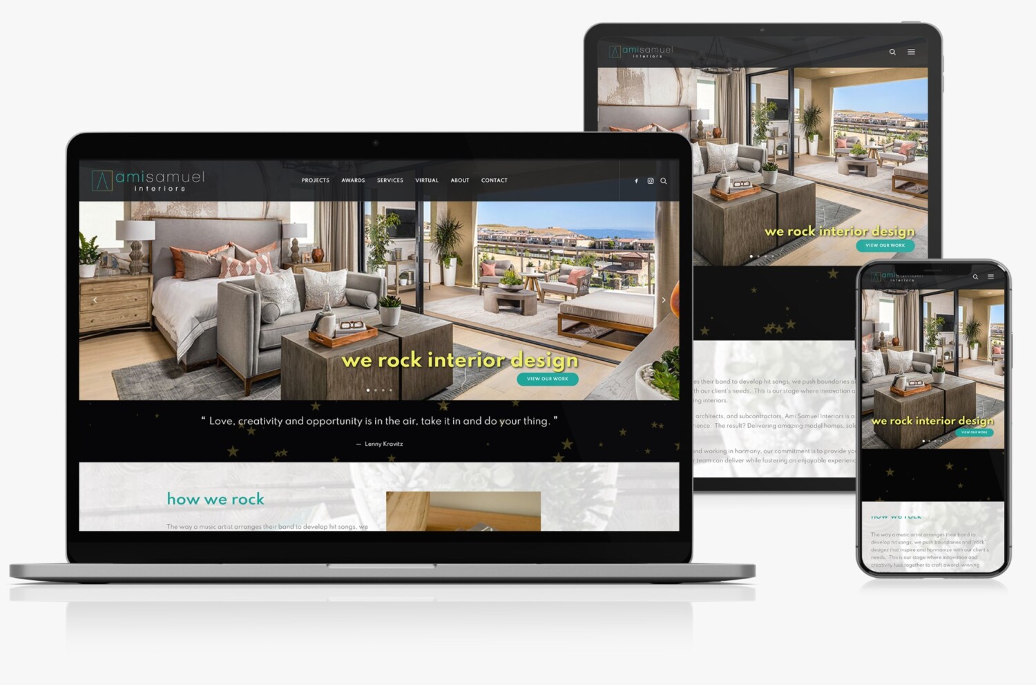 Interior Design Website Design | San Diego Web Design Company