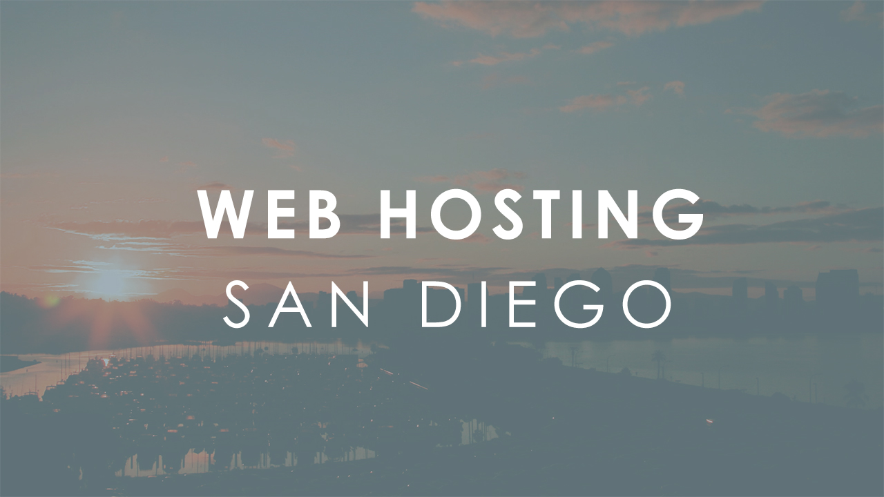 san diego web hosting