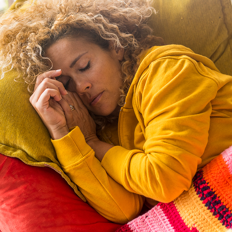 person sleeping while website seo works for them