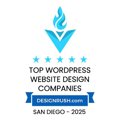 top wordpress website design company san-diego